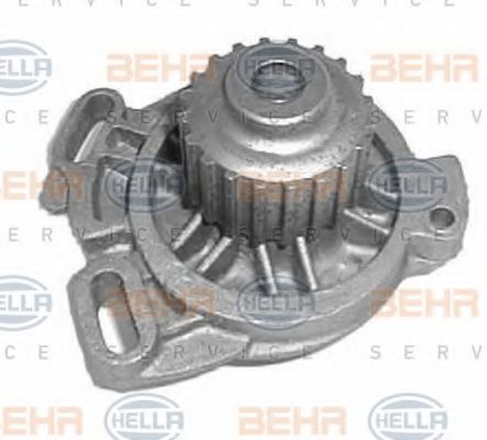 8MP 376 806-611 BEHR+HELLA+SERVICE Cooling System Water Pump