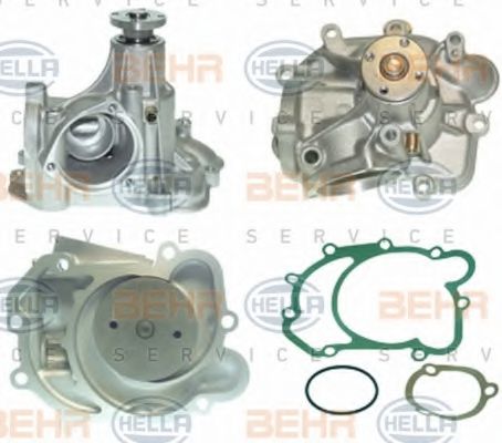 8MP 376 807-001 BEHR+HELLA+SERVICE Cooling System Water Pump