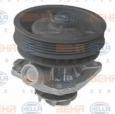 8MP 376 807-024 BEHR+HELLA+SERVICE Cooling System Water Pump