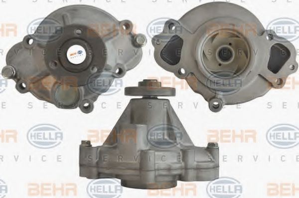 8MP 376 807-531 BEHR+HELLA+SERVICE Cooling System Water Pump