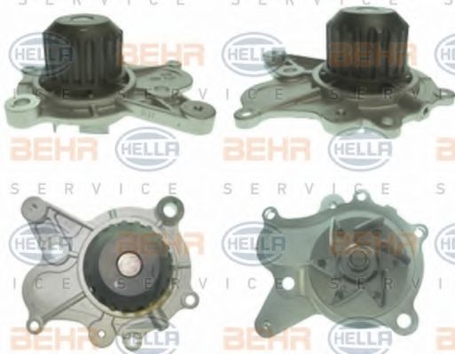 8MP 376 807-541 BEHR+HELLA+SERVICE Cooling System Water Pump