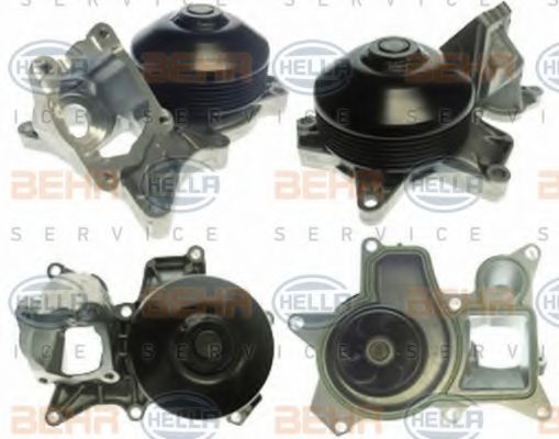8MP 376 807-571 BEHR+HELLA+SERVICE Cooling System Water Pump