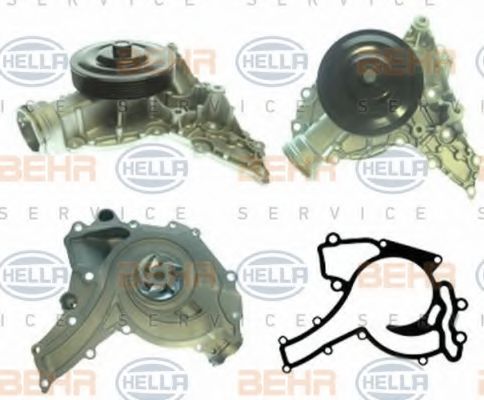 8MP 376 807-581 BEHR+HELLA+SERVICE Cooling System Water Pump