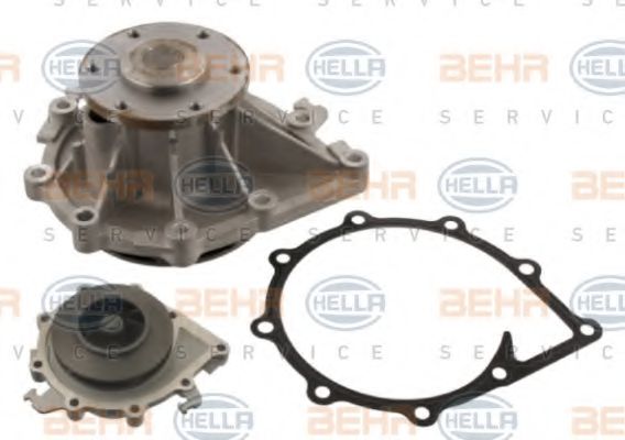 8MP 376 808-154 BEHR+HELLA+SERVICE Cooling System Water Pump