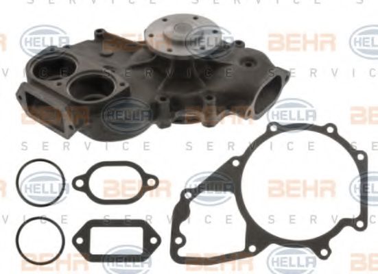 8MP 376 808-174 BEHR+HELLA+SERVICE Cooling System Water Pump