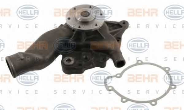8MP 376 808-184 BEHR+HELLA+SERVICE Cooling System Water Pump