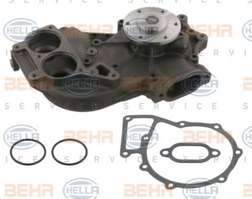 8MP 376 808-244 BEHR+HELLA+SERVICE Cooling System Water Pump