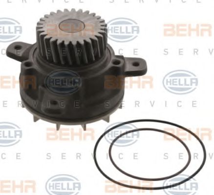 8MP 376 808-334 BEHR+HELLA+SERVICE Cooling System Water Pump