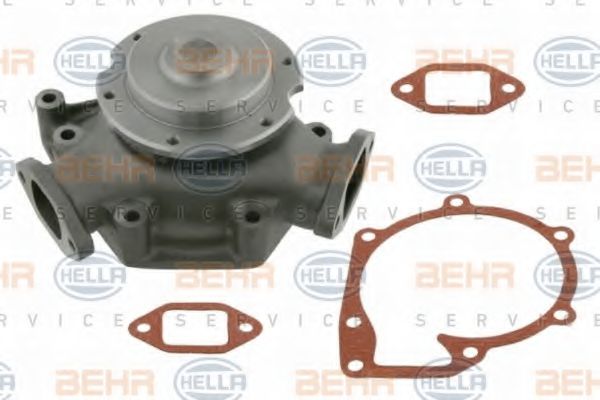 8MP 376 808-384 BEHR+HELLA+SERVICE Cooling System Water Pump