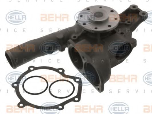 8MP 376 808-544 BEHR+HELLA+SERVICE Cooling System Water Pump