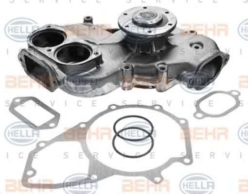 8MP 376 808-684 BEHR+HELLA+SERVICE Cooling System Water Pump