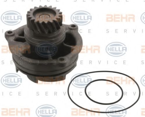 8MP 376 808-744 BEHR+HELLA+SERVICE Cooling System Water Pump