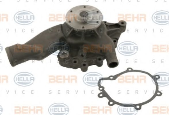 8MP 376 809-044 BEHR+HELLA+SERVICE Cooling System Water Pump