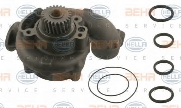8MP 376 809-054 BEHR+HELLA+SERVICE Cooling System Water Pump