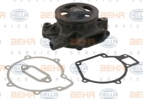 8MP 376 809-074 BEHR+HELLA+SERVICE Cooling System Water Pump
