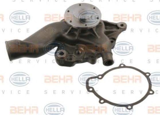 8MP 376 809-124 BEHR+HELLA+SERVICE Cooling System Water Pump