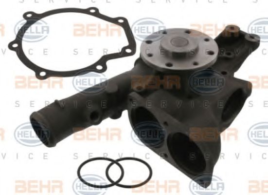 8MP 376 809-184 BEHR+HELLA+SERVICE Cooling System Water Pump