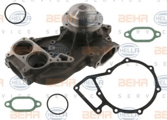 8MP 376 809-274 BEHR+HELLA+SERVICE Cooling System Water Pump