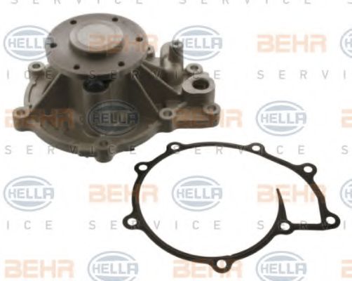 8MP 376 809-304 BEHR+HELLA+SERVICE Cooling System Water Pump