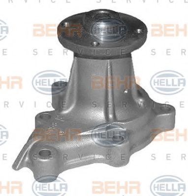 8MP 376 810-504 BEHR+HELLA+SERVICE Cooling System Water Pump