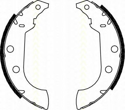 8100 10489 TRISCAN Wheel Suspension Wheel Bearing Kit