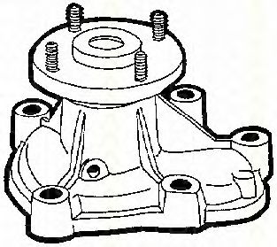 8600 24005 TRISCAN Cooling System Water Pump