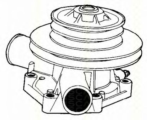 8600 38408 TRISCAN Cooling System Water Pump