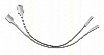 8860 3166 TRISCAN Ignition System Ignition Cable Kit
