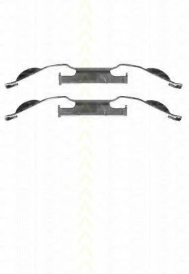 8105 101611 TRISCAN Accessory Kit, disc brake pads