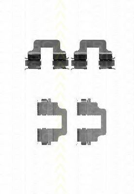 8105 101646 TRISCAN Accessory Kit, disc brake pads