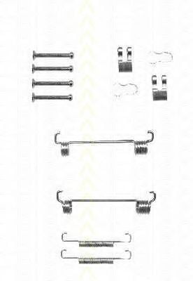 8105 102603 TRISCAN Accessory Kit, parking brake shoes