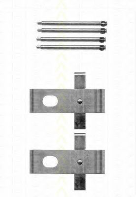 8105 111616 TRISCAN Accessory Kit, disc brake pads
