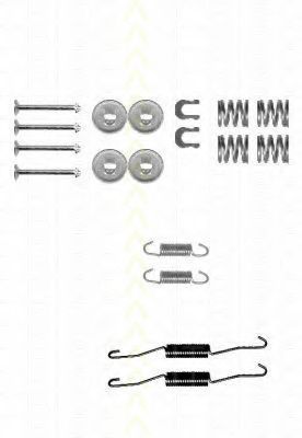 8105 132587 TRISCAN Accessory Kit, brake shoes