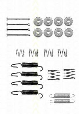 8105 132590 TRISCAN Accessory Kit, parking brake shoes