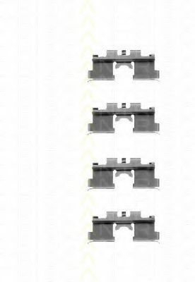 8105 141511 TRISCAN Brake System Accessory Kit, disc brake pads