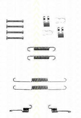 8105 152554 TRISCAN Accessory Kit, brake shoes