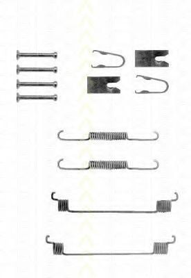 8105 152557 TRISCAN Accessory Kit, brake shoes