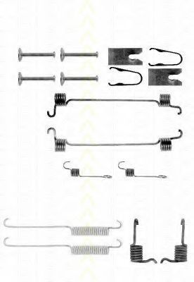 8105 162586 TRISCAN Accessory Kit, brake shoes