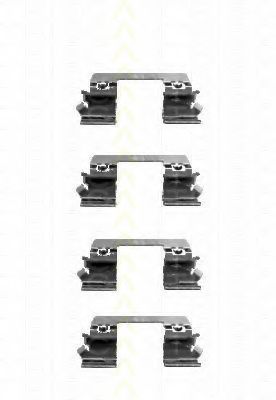 8105 231585 TRISCAN Accessory Kit, disc brake pads