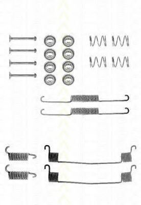 8105 272261 TRISCAN Accessory Kit, brake shoes