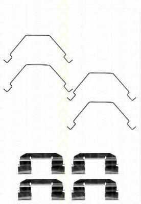8105 501583 TRISCAN Accessory Kit, disc brake pads