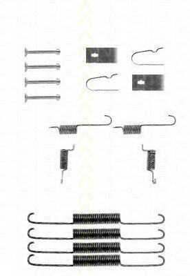 8105 502533 TRISCAN Accessory Kit, brake shoes