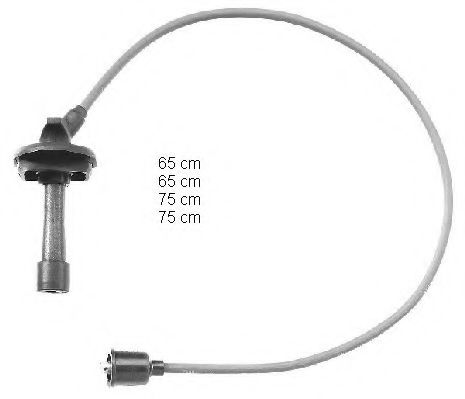 ZEF1245 BERU Ignition Cable Kit