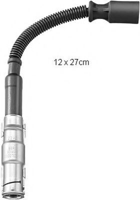 ZEF1442 BERU Ignition System Ignition Cable Kit