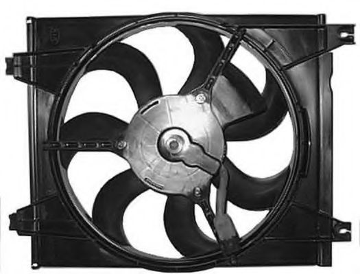 LE665 BERU Fan, radiator