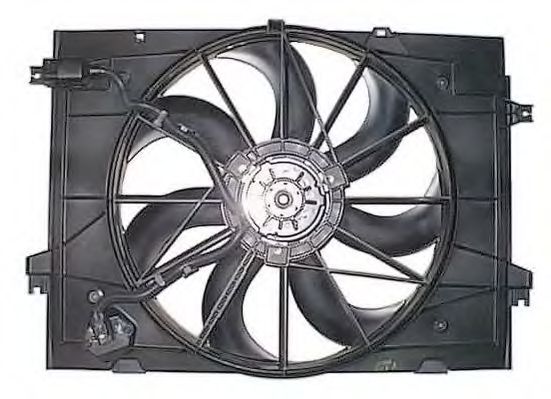 LE666 BERU Fan, radiator