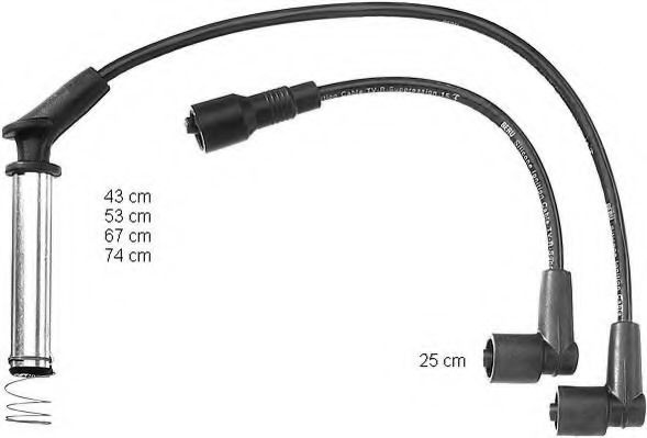 PRO726 BERU Ignition Cable Kit