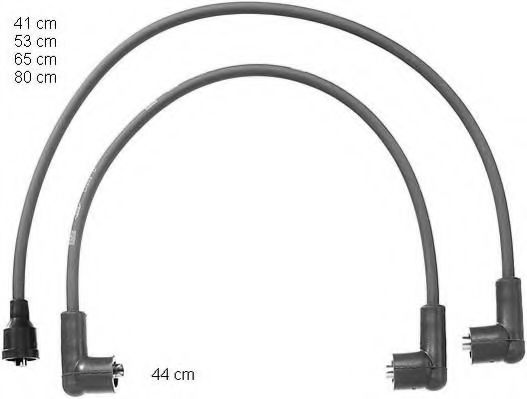 ZEF1050 BERU Ignition Cable Kit
