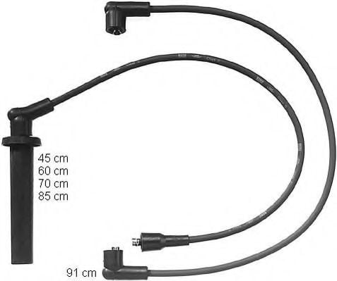 ZEF1067 BERU Ignition Cable Kit