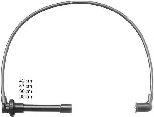 ZEF1097 BERU Ignition Cable Kit